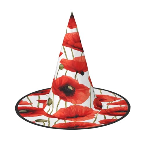 Ttkjshmgc Festival-Krone mit Blumendruck, kompakter Kostüm-Kopfschmuck für Halloween und Larp, verstellbare Gothic-Tiara mit maschinenwaschbarem Stoff von Ttkjshmgc