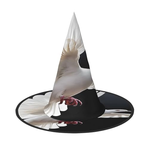 Ttkjshmgc Flying Dove – Festival-Krone – kompakter Kostüm-Kopfschmuck für Halloween & Larp, verstellbare Gothic-Tiara mit maschinenwaschbarem Stoff von Ttkjshmgc