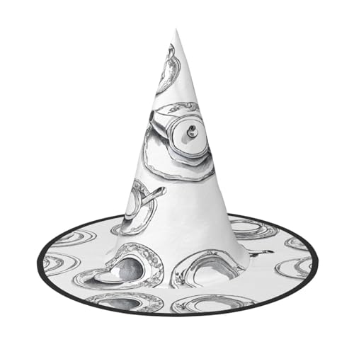 Ttkjshmgc Handgezeichnete Teekannen und Tassen, bedruckt mit Festivalkrone, kompakter Kostüm-Kopfschmuck für Halloween und Larp, verstellbare Gothic-Tiara mit maschinenwaschbarem Stoff Ttkjshmgc Handgezeichnete Teekannen und Tassen, bedruckt mit Festivalkrone, kompakter Kostüm-Kopfschmuck für Halloween und Larp, verstellbare Gothic-Tiara mit maschinenwaschbarem Stoff von Ttkjshmgc