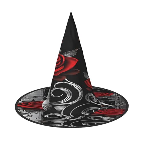 Ttkjshmgc Hübsche Rosen – Bedruckte Festival-Krone – kompakter Kostüm-Kopfschmuck für Halloween und Larp, verstellbare Gothic-Tiara mit maschinenwaschbarem Stoff Ttkjshmgc Hübsche Rosen – Bedruckte Festival-Krone – kompakter Kostüm-Kopfschmuck für Halloween und Larp, verstellbare Gothic-Tiara mit maschinenwaschbarem Stoff von Ttkjshmgc
