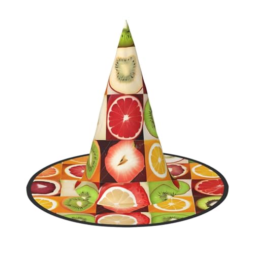 Ttkjshmgc Kiwi Wassermelone – Festival-Krone – kompakter Kostüm-Kopfschmuck für Halloween und Larp, verstellbare Gothic-Tiara mit maschinenwaschbarem Stoff von Ttkjshmgc