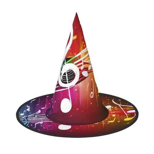 Ttkjshmgc Musiknoten-Druck, Festival-Krone, kompakter Kostüm-Kopfschmuck für Halloween und Larp, verstellbare Gothic-Tiara mit maschinenwaschbarem Stoff Ttkjshmgc Musiknoten-Druck, Festival-Krone, kompakter Kostüm-Kopfschmuck für Halloween und Larp, verstellbare Gothic-Tiara mit maschinenwaschbarem Stoff von Ttkjshmgc