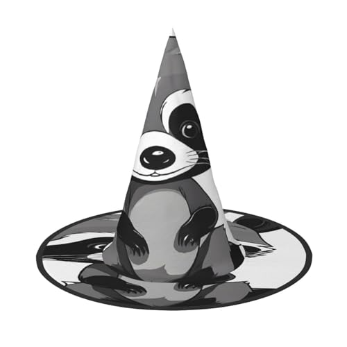 Ttkjshmgc Niedlicher Waschbär mit Cartoon-Druck, Festival-Krone, kompakter Kostüm-Kopfschmuck für Halloween und Larp, verstellbare Gothic-Tiara mit maschinenwaschbarem Stoff Ttkjshmgc Niedlicher Waschbär mit Cartoon-Druck, Festival-Krone, kompakter Kostüm-Kopfschmuck für Halloween und Larp, verstellbare Gothic-Tiara mit maschinenwaschbarem Stoff von Ttkjshmgc