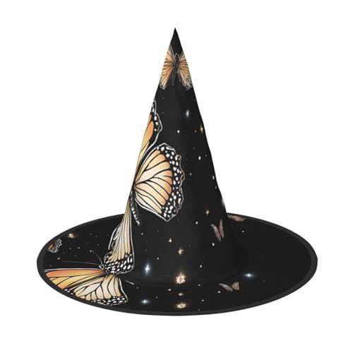 Ttkjshmgc Schmetterlings-Aufdruck, Festival-Krone, kompakter Kostüm-Kopfschmuck für Halloween und Larp, verstellbare Gothic-Tiara mit maschinenwaschbarem Stoff Ttkjshmgc Schmetterlings-Aufdruck, Festival-Krone, kompakter Kostüm-Kopfschmuck für Halloween und Larp, verstellbare Gothic-Tiara mit maschinenwaschbarem Stoff von Ttkjshmgc