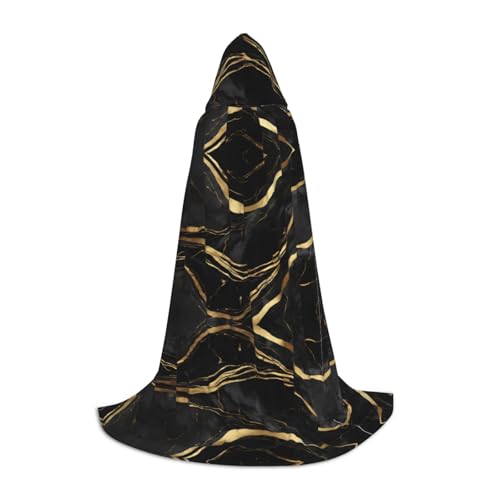 Ttkjshmgc Schwarzer Marmor – bedruckter Jugend-Kapuzenumhang – bedruckter, verstellbarer Umhang für Teenager, Halloween-Abenteuer, Partys und festliche Kleidung, einfach zu tragen. Ttkjshmgc Schwarzer Marmor – bedruckter Jugend-Kapuzenumhang – bedruckter, verstellbarer Umhang für Teenager, Halloween-Abenteuer, Partys und festliche Kleidung, einfach zu tragen. von Ttkjshmgc