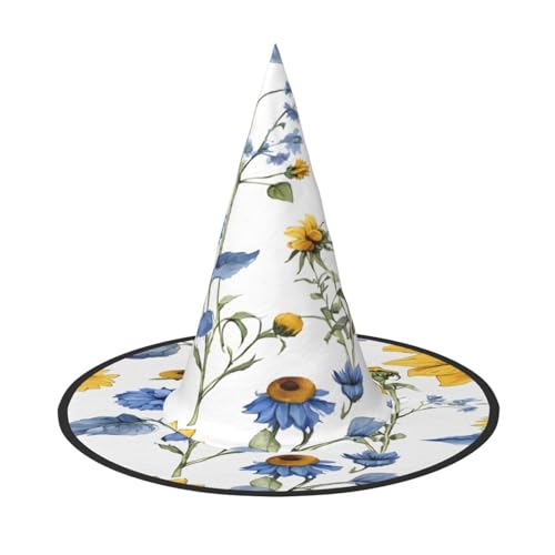 Ttkjshmgc Sonnenblumen-Druck, Festival-Krone, kompakter Kostüm-Kopfschmuck für Halloween und Larp, verstellbare Gothic-Tiara mit maschinenwaschbarem Stoff Ttkjshmgc Sonnenblumen-Druck, Festival-Krone, kompakter Kostüm-Kopfschmuck für Halloween und Larp, verstellbare Gothic-Tiara mit maschinenwaschbarem Stoff von Ttkjshmgc