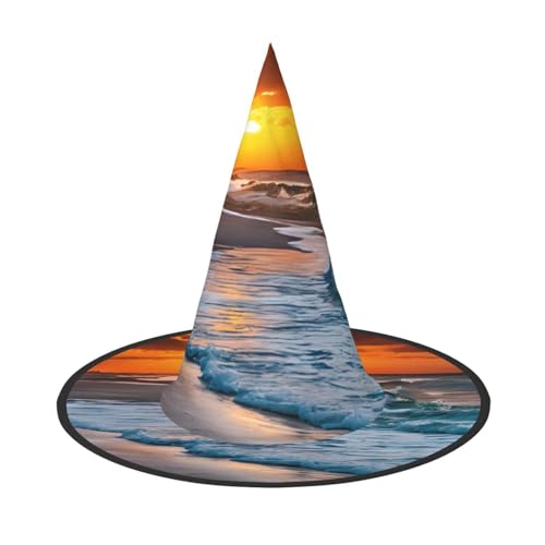 Ttkjshmgc Strand mit Sonnenuntergang – Festival-Krone – kompakter Kostüm-Kopfschmuck für Halloween und Larp, verstellbare Gothic-Tiara mit maschinenwaschbarem Stoff Ttkjshmgc Strand mit Sonnenuntergang – Festival-Krone – kompakter Kostüm-Kopfschmuck für Halloween und Larp, verstellbare Gothic-Tiara mit maschinenwaschbarem Stoff von Ttkjshmgc