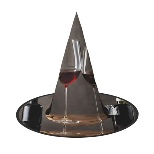 Ttkjshmgc Weinrot – Festival-Krone – kompakter Kostüm-Kopfschmuck für Halloween und Larp, verstellbare Gothic-Tiara mit maschinenwaschbarem Stoff von Ttkjshmgc