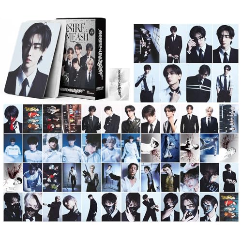 enhypen Photocards, 55 Stück Kpop Enhypen Lomo Karten, Neue Album Card, Kpop ENHYPEN Fotokarten, Must-Have für K-pop Fans (A) von TuYines