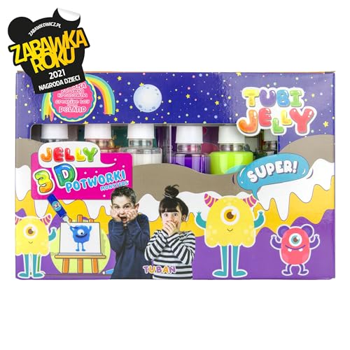 Zestaw Tubi Jelly 6 kolorĂlw - Potworki Zestaw Tubi Jelly 6 kolorĂlw - Potworki von Tuban