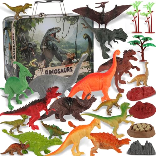 Dinosaurier Figuren Spielzeug, Spielzeug Dinosaurier Geschenkset ab 3 4 5 6 Jahre, 25 Stück Realistisches Dinosaurier Figuren Spielzeug, Dinosaurier Pädagogisches Figuren Spielzeug Dinosaurier Figuren Spielzeug, Spielzeug Dinosaurier Geschenkset ab 3 4 5 6 Jahre, 25 Stück Realistisches Dinosaurier Figuren Spielzeug, Dinosaurier Pädagogisches Figuren Spielzeug von Tubasaya