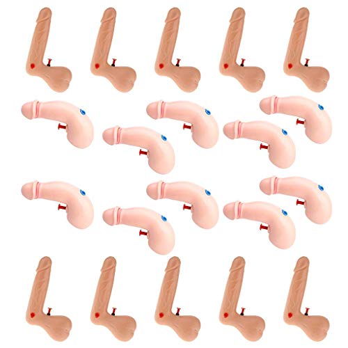 Tubayia 20 Stück Lustige Willy Form Wasserspritze Wasserpistole Spielzeug für Junggesellenabschied Party Tubayia 20 Stück Lustige Willy Form Wasserspritze Wasserpistole Spielzeug für Junggesellenabschied Party von Tubayia