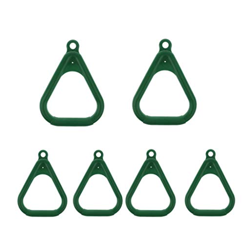 Tubayia 6 Stück Gymnastikringe Turnringe Schaukel Ringe Spielplatz Spielzeug für Kinder und Erwachsene Tubayia 6 Stück Gymnastikringe Turnringe Schaukel Ringe Spielplatz Spielzeug für Kinder und Erwachsene von Tubayia