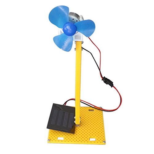 Tubayia Mini Solar Generator Ventilator Modellbausätze Physik Experiment Pädagogisches Spielzeug für Kinder von Tubayia