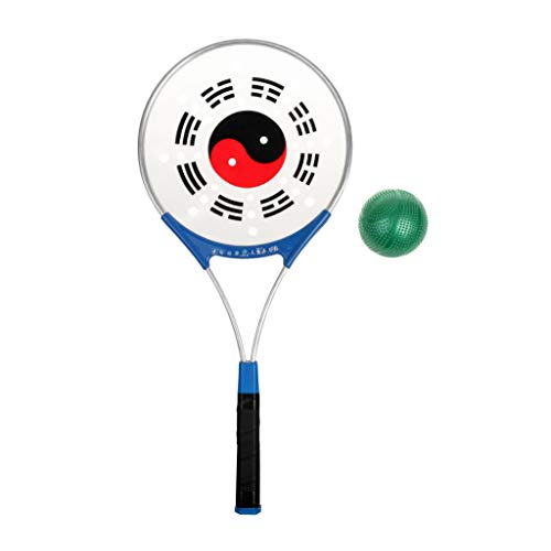Tubayia Tai Chi Tennis Schläger mit Silikon Ball Übung Entspannung Sportarten Ballspiele Outdoor Spaß Spiel Tubayia Tai Chi Tennis Schläger mit Silikon Ball Übung Entspannung Sportarten Ballspiele Outdoor Spaß Spiel von Tubayia