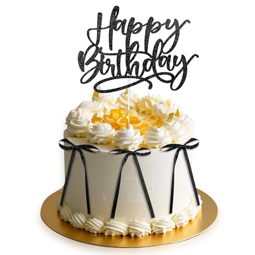 Tucnoeu 40 Stück schwarze Schleife Tortendeko Schwarz Cake Decoration für Babyparty, Kindergeburtstag, Hochzeit, Party, Jubiläum, Kuchendekorationen Tucnoeu 40 Stück schwarze Schleife Tortendeko Schwarz Cake Decoration für Babyparty, Kindergeburtstag, Hochzeit, Party, Jubiläum, Kuchendekorationen von Tucnoeu