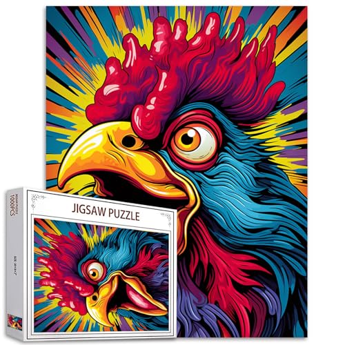 Rosa Schwein Jigsaw Puzzle 1000 Stück Puzzles für Erwachsene, niedliche Schwein Jigsaw Puzzles für herausfordernde Familie Aktivität Spiele Bunte Puzzle für Home Decor Geschenke - 27x20 Zoll Rosa Schwein Jigsaw Puzzle 1000 Stück Puzzles für Erwachsene, niedliche Schwein Jigsaw Puzzles für herausfordernde Familie Aktivität Spiele Bunte Puzzle für Home Decor Geschenke - 27x20 Zoll von Tucocoo