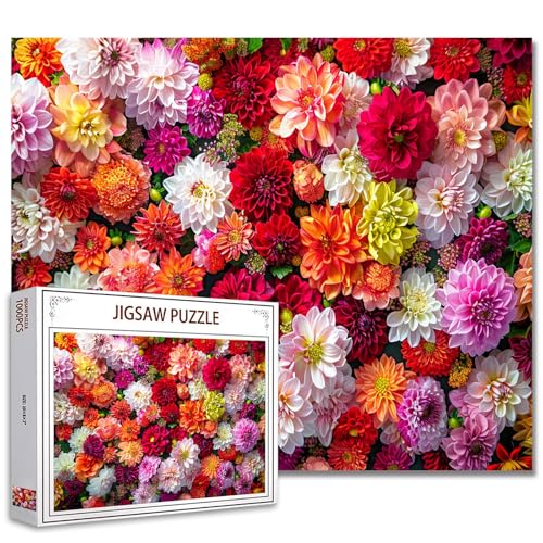 Tucocoo Blumen Hintergrund Puzzle 1000 Teile Puzzles für Erwachsene, Chrysantheme Floral Art Puzzles für herausfordernde Familienaktivitätsspiele 20 x 27 Zoll DIY Puzzle für Heimdekoration Geschenke Tucocoo Blumen Hintergrund Puzzle 1000 Teile Puzzles für Erwachsene, Chrysantheme Floral Art Puzzles für herausfordernde Familienaktivitätsspiele 20 x 27 Zoll DIY Puzzle für Heimdekoration Geschenke von Tucocoo