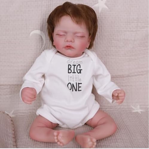 Tudofttg Realistische Reborn-Babypuppen 20 Zoll Neugeborene für Mädchen Puppe Mit Haaren Echt Aussehende Babypuppen Tudofttg Realistische Reborn-Babypuppen 20 Zoll Neugeborene für Mädchen Puppe Mit Haaren Echt Aussehende Babypuppen von Tudofttg