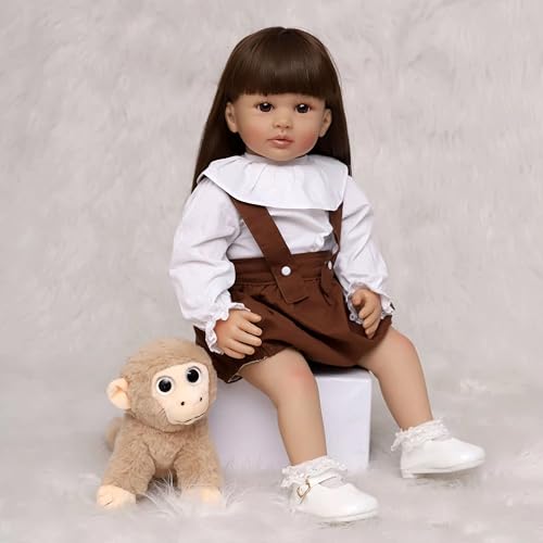 Tudofttg Reborn Puppe Lebensecht 45 cm Silikon Baby Puppen Wiedergeborene Baby Puppen Neugeborenes mit weichem vinylkörper Echte Puppen mit Spielzeugzubehör Tudofttg Reborn Puppe Lebensecht 45 cm Silikon Baby Puppen Wiedergeborene Baby Puppen Neugeborenes mit weichem vinylkörper Echte Puppen mit Spielzeugzubehör von Tudofttg