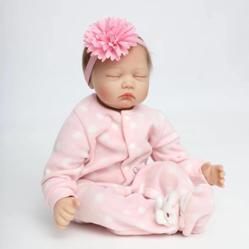 Tudofttg Reborn Puppen 22 Zoll Realistische Neugeborene Baby Puppen Vinyl Sili-kon Baby Puppen Realistische Neugeborene Kuschelkörper Waschbar Tudofttg Reborn Puppen 22 Zoll Realistische Neugeborene Baby Puppen Vinyl Sili-kon Baby Puppen Realistische Neugeborene Kuschelkörper Waschbar von Tudofttg