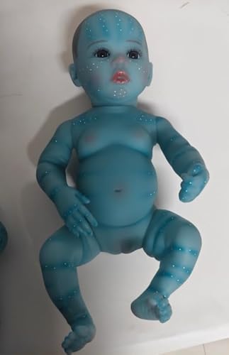 Tudofttg Reborn Puppen Mädchen 50cm Reborn-Babypuppen von Avatar Silikon lebensechte Neugeborene Wie Echt Realistisch Newborn Babys Puppe Echte Baby von Tudofttg