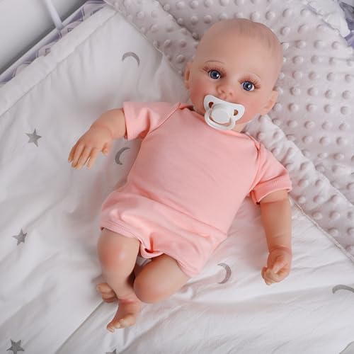 Tudofttg22 Zoll 55CM Lebensechte Wiedergeborene Babypuppen vin-yl Ganzkörper Realistische Puppen Neugeborenes Baby mit weichem vinylkörper Echte Puppen mit Spielzeugzubehör Tudofttg22 Zoll 55CM Lebensechte Wiedergeborene Babypuppen vin-yl Ganzkörper Realistische Puppen Neugeborenes Baby mit weichem vinylkörper Echte Puppen mit Spielzeugzubehör von Tudofttg