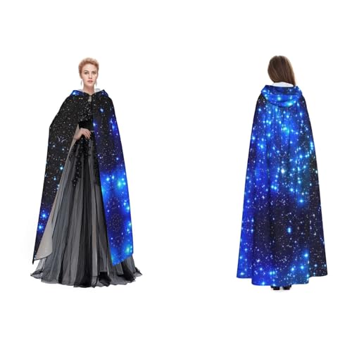 Tuehbsvo Halloween Kapuzenumhang Hexe Cosplay Zubehör Erwachsene/Kinder Kostüm für Maskerade, Halloween, Familienfeier Tuehbsvo Halloween Kapuzenumhang Hexe Cosplay Zubehör Erwachsene/Kinder Kostüm für Maskerade, Halloween, Familienfeier von Tuehbsvo