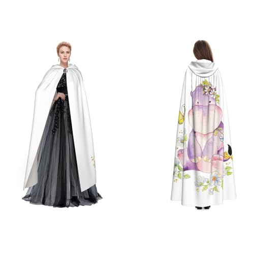 Tuehbsvo Schmetterling Halloween Kapuzenumhang Hexe Cosplay Zubehör Erwachsene/Kinder Kostüm für Maskerade, Halloween, Familienparty Tuehbsvo Schmetterling Halloween Kapuzenumhang Hexe Cosplay Zubehör Erwachsene/Kinder Kostüm für Maskerade, Halloween, Familienparty von Tuehbsvo