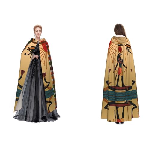 Tuehbsvo Sun Old Egyptian Timeless Grace Halloween Hooded Cape Witch Cosplay Accessories Adult/Kids Fancy Dress Costume For Maskerade, Halloween, Family Party Tuehbsvo Sun Old Egyptian Timeless Grace Halloween Hooded Cape Witch Cosplay Accessories Adult/Kids Fancy Dress Costume For Maskerade, Halloween, Family Party von Tuehbsvo