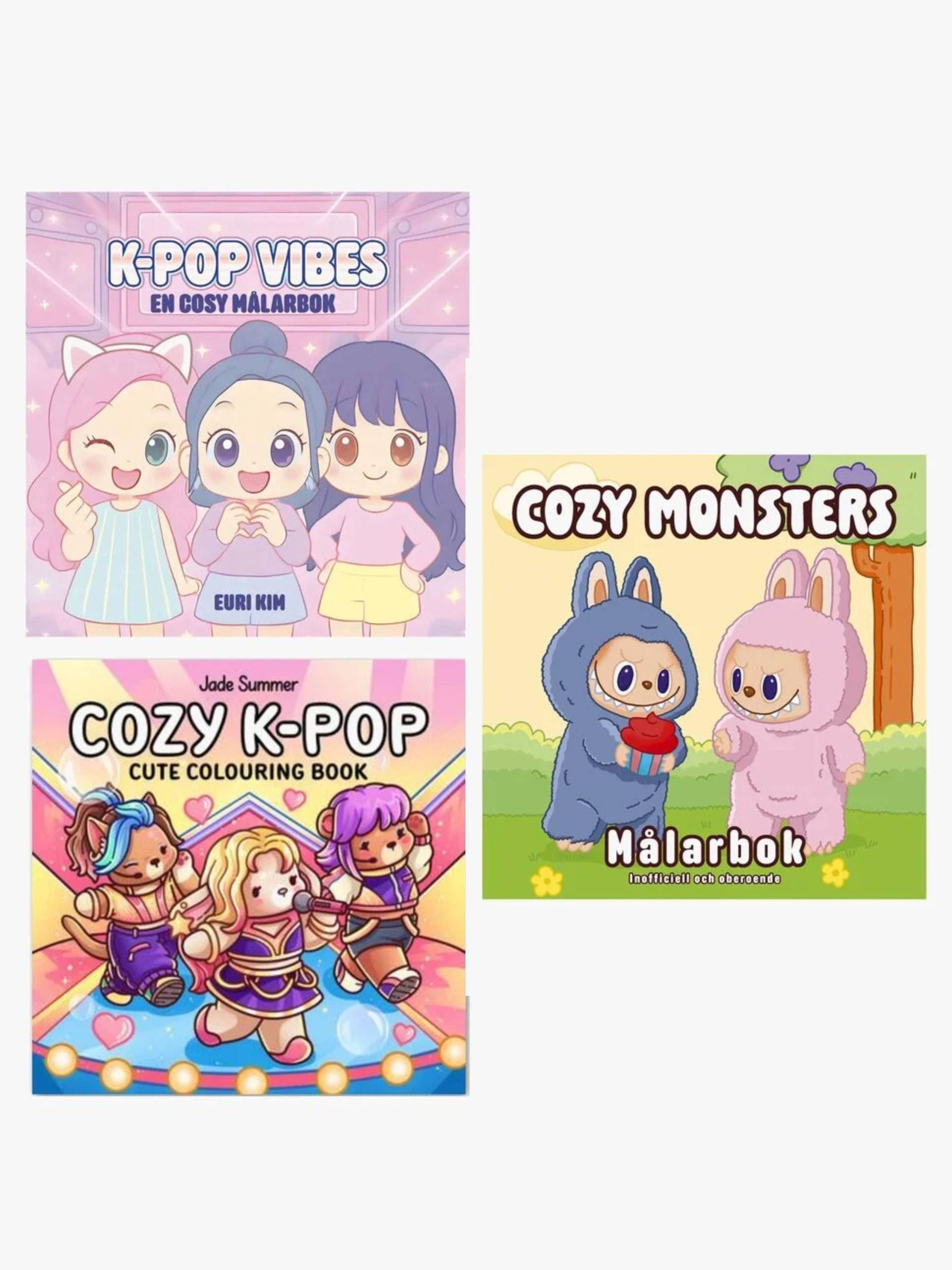 Cozy Malbuch-Paket K-Pop & Monsters Cozy Malbuch-Paket K-Pop & Monsters von Tukan Förlag