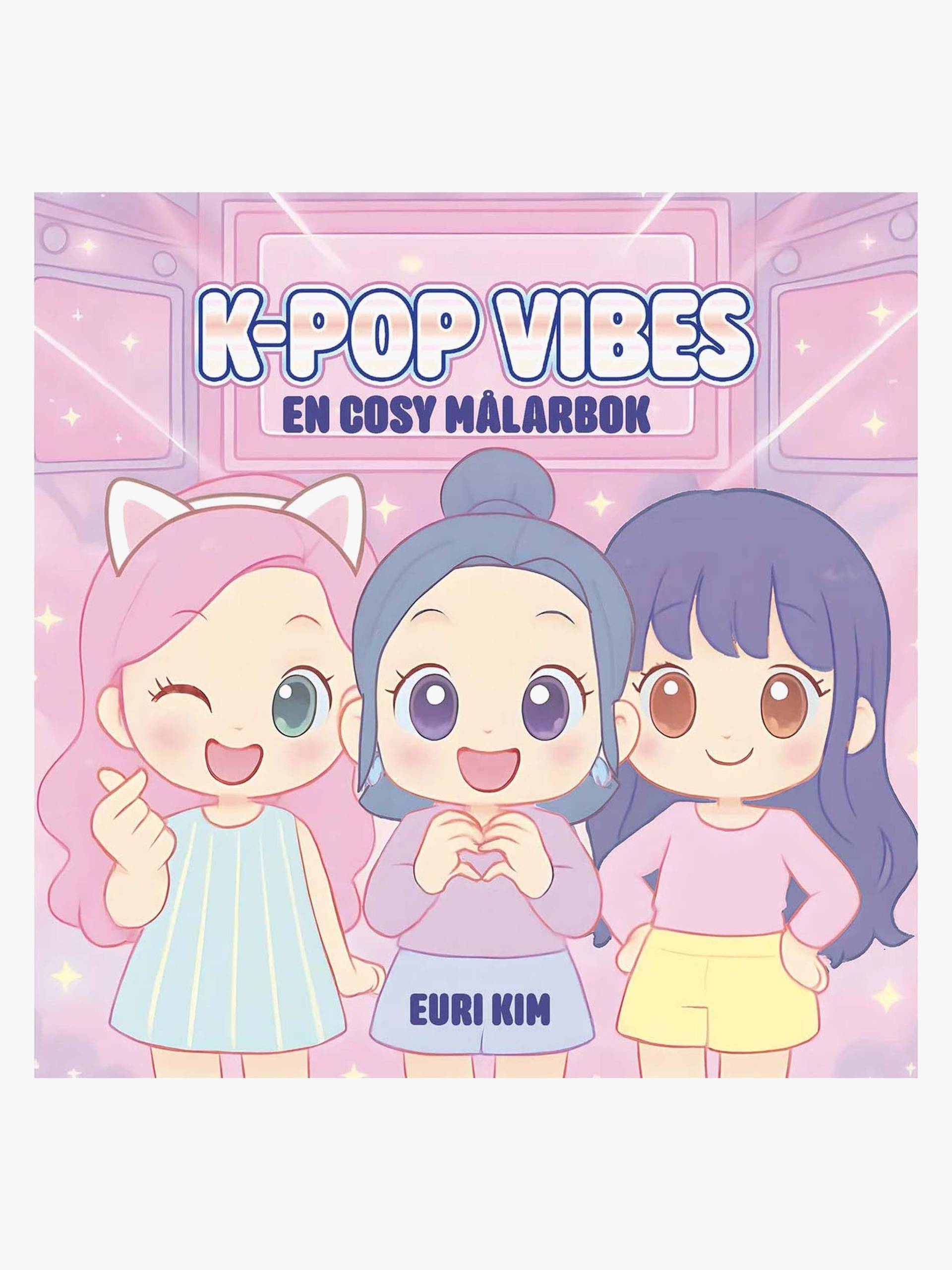 Tukan Förlag Cozy Malbuch K-pop Vibes von Tukan Förlag