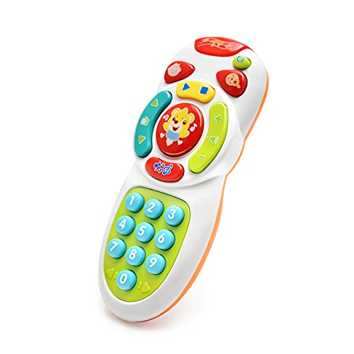 Tuko Baby Fernbedienung Spielzeug 6 bis 12 Monate, Musikalische Lernspielzeug für Kleinkinder 1-3, Frühe pädagogische Spielwaren für 1 2 3 Jahre altes Säuglingsjungen Mädchen von Tuko