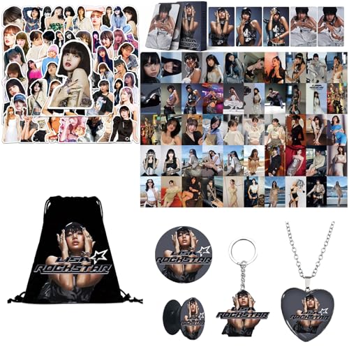 Tulufanskrr Blackpink Lisa Geschenk Fans Geschenk Set für Blink, Blackpink Fanartikel, Kpop Lisa Merchandise Geschenke Lisa Rucksack Karte Schlüsselbund Tulufanskrr Blackpink Lisa Geschenk Fans Geschenk Set für Blink, Blackpink Fanartikel, Kpop Lisa Merchandise Geschenke Lisa Rucksack Karte Schlüsselbund von Tulufanskrr