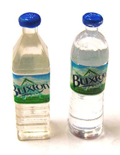 Tumdee Miniatures Buxton Puppenhaus-Wasserflaschen, 2 Stück von Tumdee Miniatures