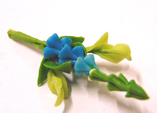 Tumdee Miniatures Dolls House Miniatur-Zubehör für Fuchshandschuhe, Hellblau Tumdee Miniatures Dolls House Miniatur-Zubehör für Fuchshandschuhe, Hellblau von Tumdee Miniatures