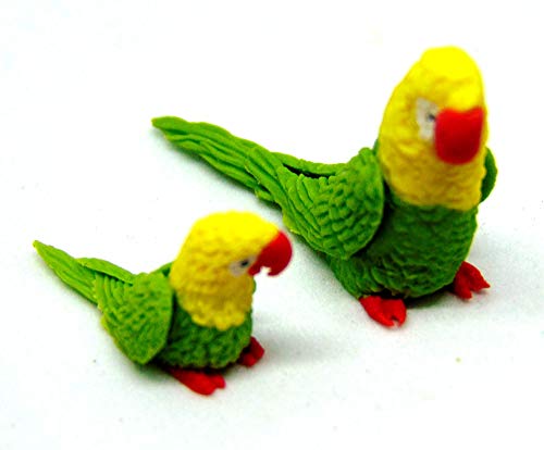 Tumdee Miniatures P17 Puppenhaus, Miniatur-Vogelzubehör aus Polymer-Ton, für Papageien von Tumdee Miniatures
