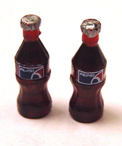 Tumdee Miniatures Pepsi Getränkeflaschen für Puppenhaus, Geschäft, Pub, 1 Paar Tumdee Miniatures Pepsi Getränkeflaschen für Puppenhaus, Geschäft, Pub, 1 Paar von Tumdee Miniatures