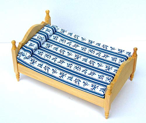 Tumdee Miniatures Puppenhaus 069 Einzelbett mit Matratze von Tumdee Miniatures