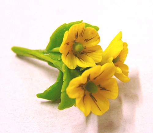 Tumdee Miniatures Puppenhaus Miniatur Strauß mit 3 gelben Mohnblumen Miniatur-Zubehör Tumdee Miniatures Puppenhaus Miniatur Strauß mit 3 gelben Mohnblumen Miniatur-Zubehör von Tumdee Miniatures