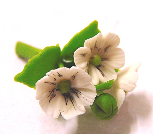 Tumdee Miniatures Puppenhaus Miniatur Strauß mit 3 weißen Mohnblumen Miniatur Zubehör Tumdee Miniatures Puppenhaus Miniatur Strauß mit 3 weißen Mohnblumen Miniatur Zubehör von Tumdee Miniatures