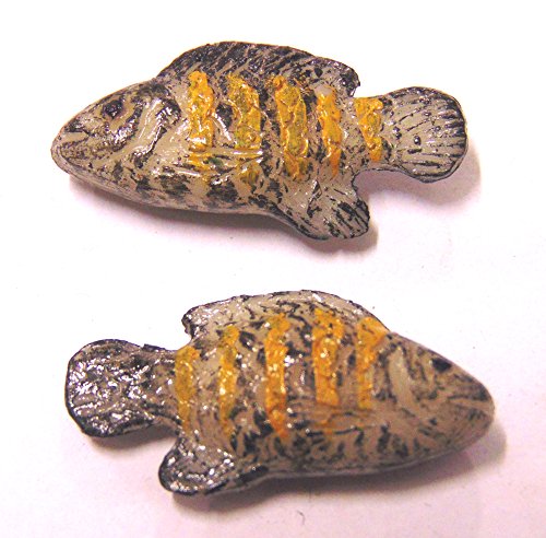Tumdee Miniatures Puppenhaus-Miniatur-Zubehör Fisch Paar S von Tumdee Miniatures