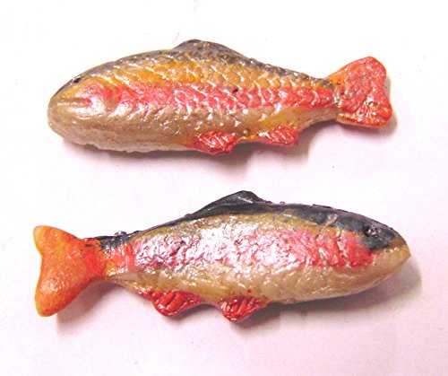Tumdee Miniatures Puppenhaus Miniatur Zubehör Paar Fische T von Tumdee Miniatures