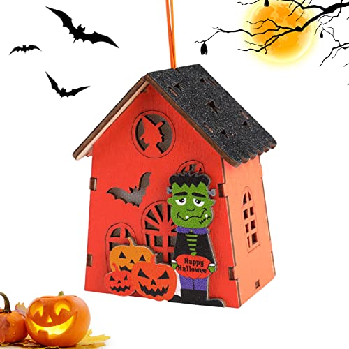 Halloween-Dekoration, Holzlichter für kleine Häuser mit , batteriebetriebenes Halloween-Nachtlicht, mit Schnur für Fie zu Hause, Zubehör Halloween-Dekoration, Holzlichter für kleine Häuser mit , batteriebetriebenes Halloween-Nachtlicht, mit Schnur für Fie zu Hause, Zubehör von Tumotsit