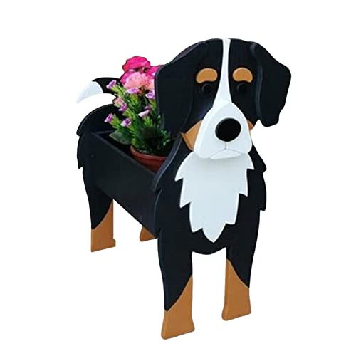 Pflanzentopf für Hund - Blumentöpfe Dekorationen,Cartoon Hund Blumentopf, Sukkulenten Kaktus Pflanzgefäße für Gartenblume Kaktus Air Pflanzen, Büro Wohnkultur Tumotsit von Tumotsit