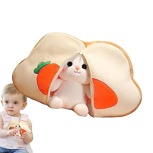 Tumotsit Plüschhase, Toastspielzeug, Sonnenblume, süße Karotte, bequemes Plüschtier in Hasenform, Geschenk für Kinder, Mädchen, Jungen zum Geburtstag Tumotsit Plüschhase, Toastspielzeug, Sonnenblume, süße Karotte, bequemes Plüschtier in Hasenform, Geschenk für Kinder, Mädchen, Jungen zum Geburtstag von Tumotsit