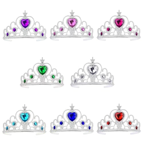 Prinzessin Tiara Set 8 Stück Kinder Prinzessin Tiara Crown Set Mädchen verkleiden Party Zubehör Prinzessin Tiara Set 8 Stück Kinder Prinzessin Tiara Crown Set Mädchen verkleiden Party Zubehör von Tunejoy