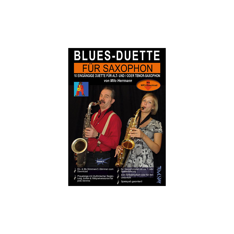 Tunesday Blues-Duette für Saxophon Notenbuch von Tunesday