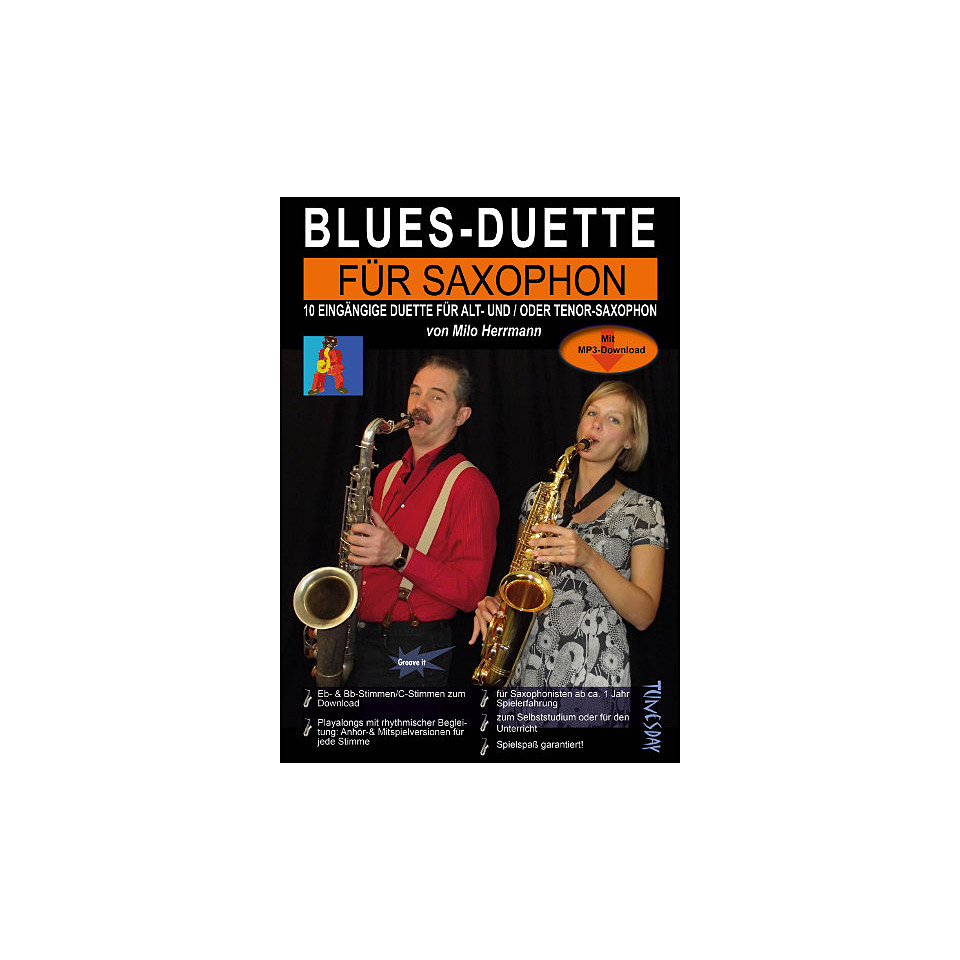 Tunesday Blues-Duette für Saxophon Notenbuch Tunesday Blues-Duette für Saxophon Notenbuch von Tunesday