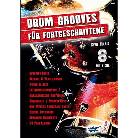 Tunesday Drum Grooves für Fortgeschrittene Lehrbuch von Tunesday